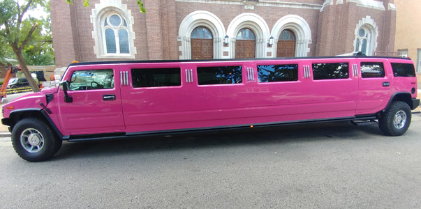 Pink Hummer Limo Hire King's Lynn